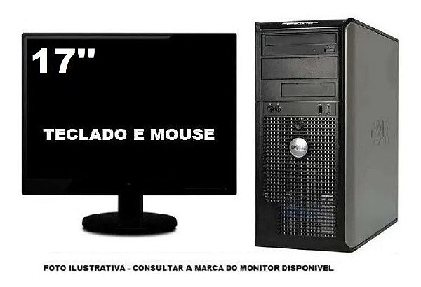 Computador Dell Optiplex 330 Intel Dual Core 4gb 250gb