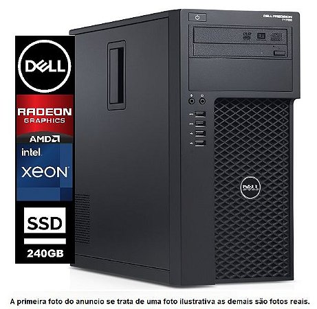 Workstation Dell T1700 E3-1241 16gb HD 2Tb + SSD 240