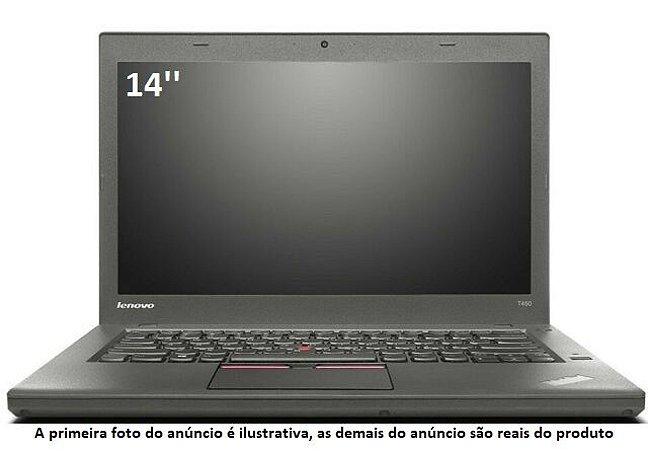 Notebook Lenovo ThinkPad T450s Core i5 5300 8Gb 500Gb