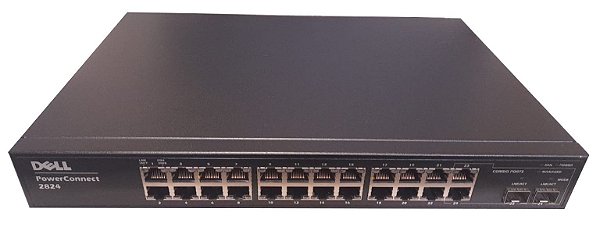 Switch Dell Powerconnect 2824 24 Portas Gigabit