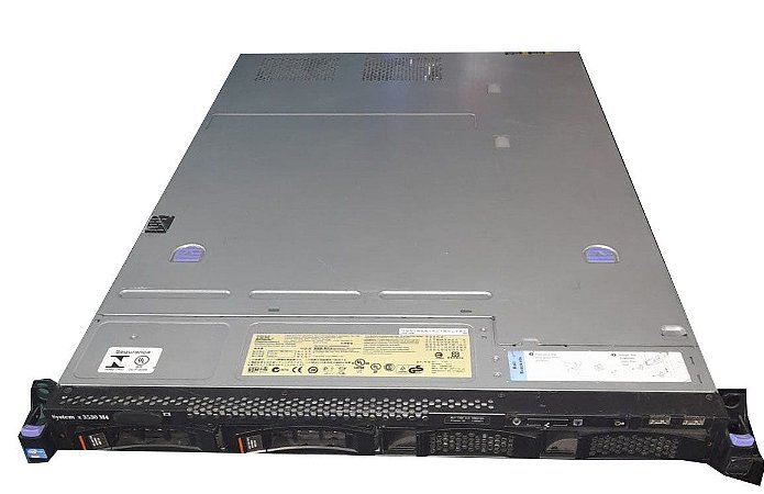 Servidor IBM X3530 M4 Intel Xeon E5-2407 32Gb 2HD de 300Gb