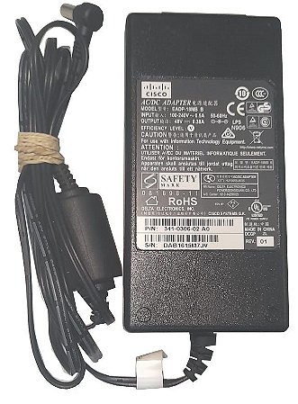 Fonte Original Cisco 48v EADP-18MB Para Telefone Ip