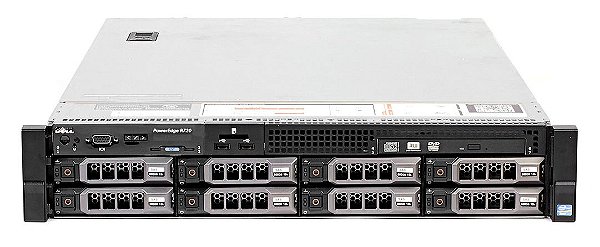 Servidor Dell R720 Poweredge 2 Xeon OctaCore 64gb 600Gb