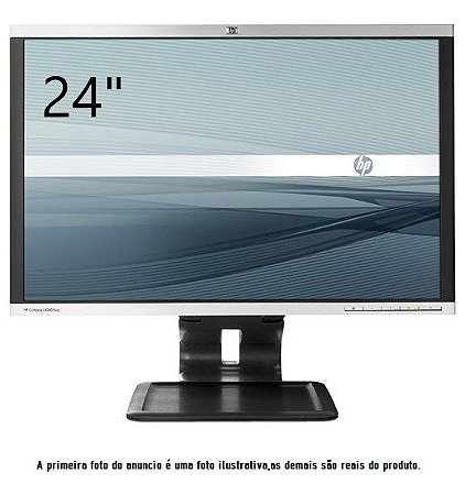 Monitor HP 24" Lcd La2405wg / Base articulável