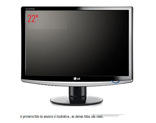 Monitor LG 22" Lcd Mod: w2252TQ