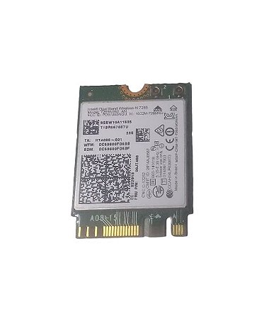 Placa  Notebook Intel Wireless-n 7265 7265ngw an.