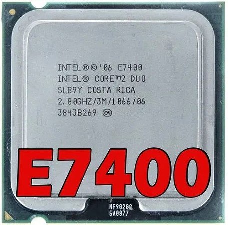 Processador Intel  CORE 2 DUO E7400 LGA775