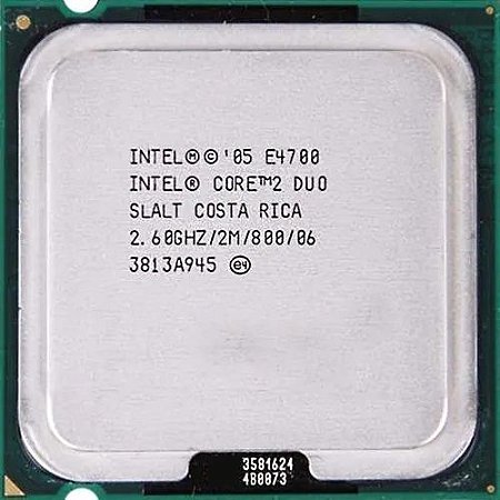 Processador Intel Core 2 Duo E4700 2.60ghz  PLGA775