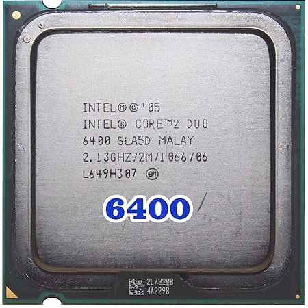 Processador Intel Core 2 Duo 6400 2.13ghz  PLGA775, LGA775