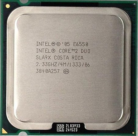 Processador Intel Core 2 Duo e6550  PLGA775