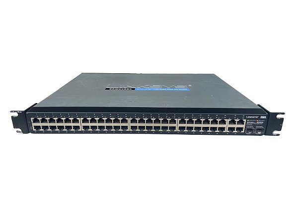 Switch Cisco Linksys SRW248G4 v1.1 48 Portas 10/100