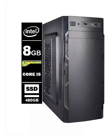 Computador Intel Core I5 8gb Ddr3 480gb Ssd / Wifi