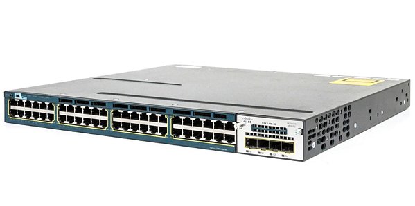 Switch Cisco C3560x 48p Gigabit Poe + 4p sfp 1g - Semi-Novo