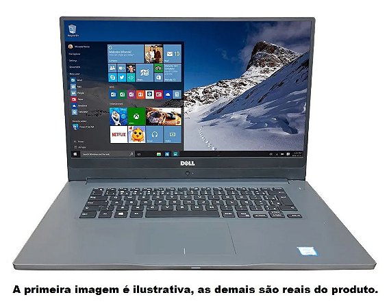 Notebook Dell Inspiron 15 -  I7 7° Geração - 8gb Ssd 240gb