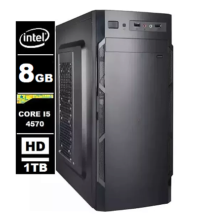 Computador Intel Core I5 4ºgeração 8gb Hd 1Tb  / Wifi