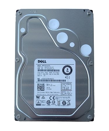 Hd Dell Sas 3TB 7.2K MG03SGA300 P/N HDEPC01DLA51 (Semi-Novo)
