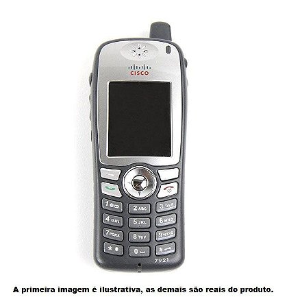 Telefone Ip Sem Fio Cisco CP-7921G W-K9 (Semi-Novo)
