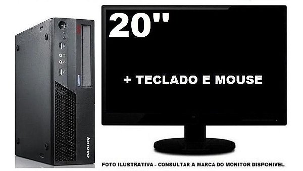 Lenovo Thinkcentre M58 Dualcore 4gb Ddr3 120ssd