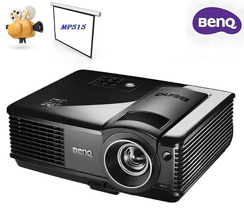 PROJETOR MULTIMÍDIA BENQ MP515 - 2500 ANSI LUMENS  SEMI NOVO