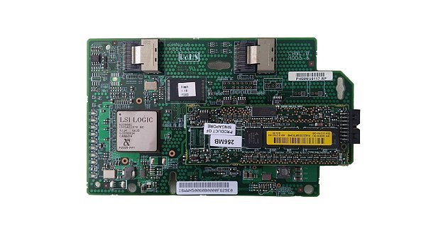 Kit HP Controladora SAS P400i + Mem Cache 256MB - Dl360 G5