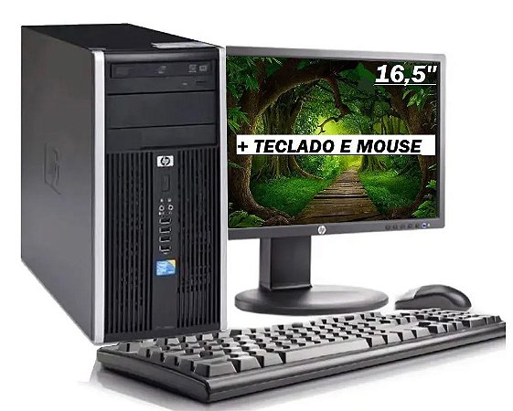 Computador Hp 6000 Quad Core Q6600 8gb Ddr3 Ssd 512gb