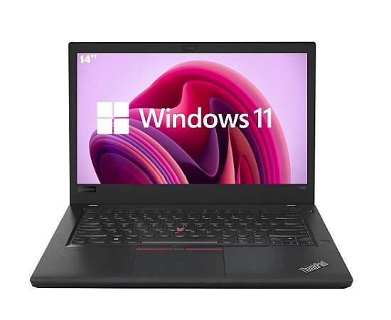 NOTEBOOK LENOVO T480 CORE I7 -8650 32GB SSD 512GB - SEMINOVO