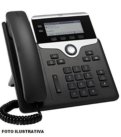 Telefone Ip Cisco Cp-7821 Voip - Semi Novo