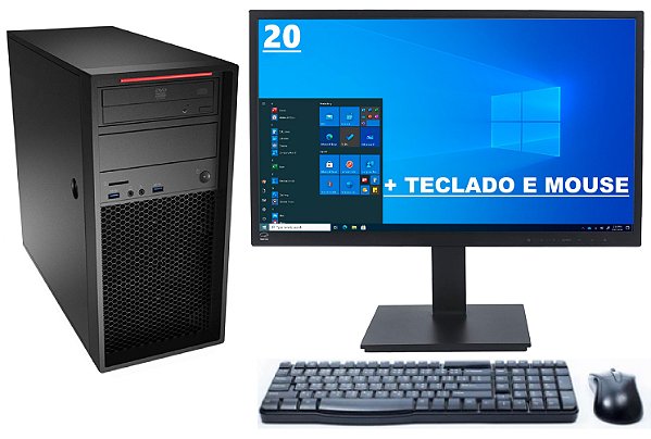 WORKSTATION LENOVO P320 - XEON E3-1225 V5 - 32GB / SSD 2TB