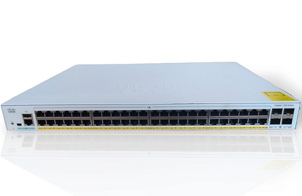 SWITCH CISCO 48P GIGABIT POE C1000 48P-4G-L Semi Novo