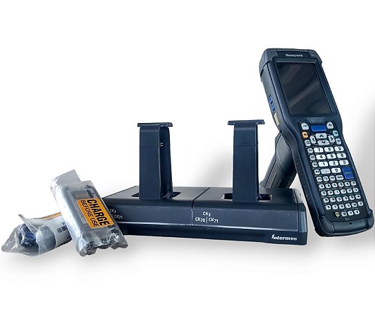 Kit Coletor Android Honeywell Ck75 +Base +2 Bateria+Gatilho