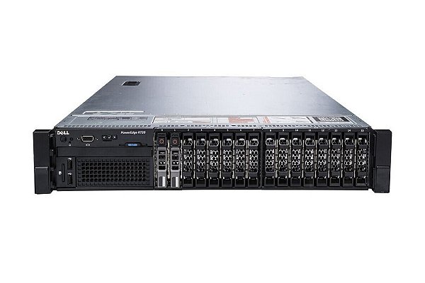 Servidor Dell R720 2 Xeon E5-2680 Octacore 128GB - 8TB SAS