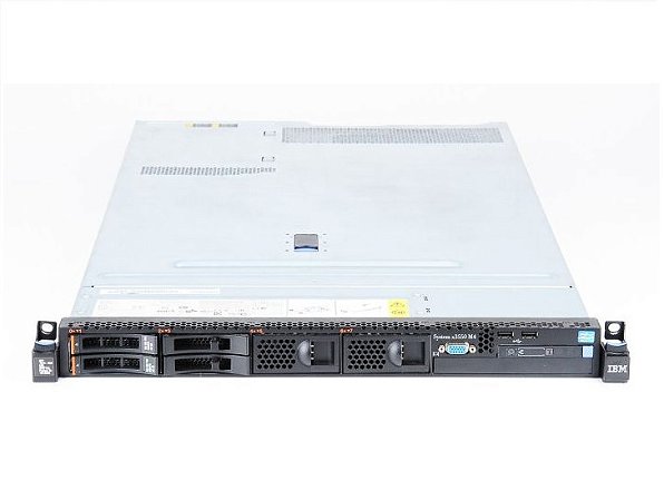 SERVIDOR IBM X3550 M4 2X XEON OCTACORE 64GB RAM - 1,2TB SAS
