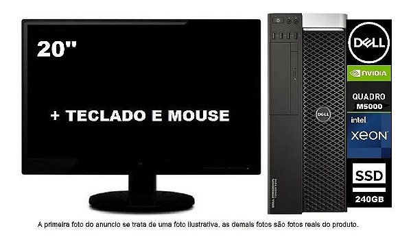 Dell Precision T5810 E5-1650 V4 64gb 1TB SSD M5000 8GB/ MON