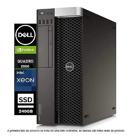 Dell Precision T5810 E5-1650 V4 128gb 1TB SSD VGA M5000 8GB
