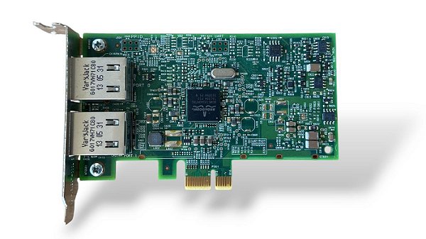 Placa De Rede Dual Port Broadcom Pn: 90Y9373 Low Profile