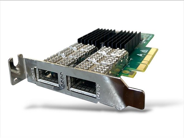 Rede Mellanox Dualport 40gb CX354A Pci-e  - Perfil baixo