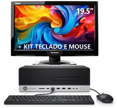 COMPUTADOR HP ELITEDESK 800 G4 CORE I5-8500 8GB 256SSD /MON