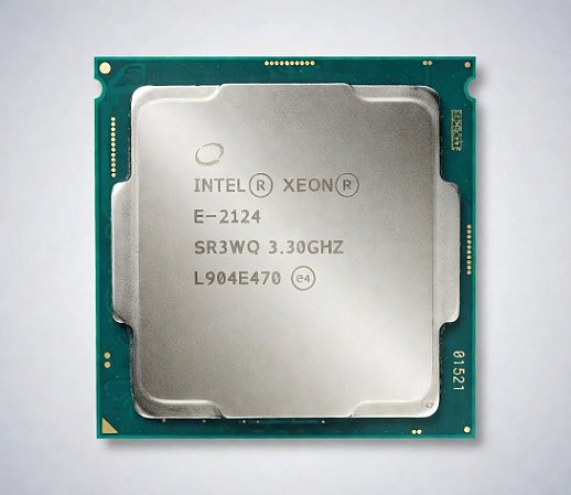 PROCESSADOR XEON E-2124 3.3GHZ SR3WQ