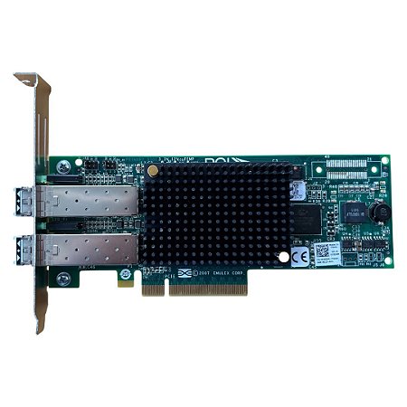 REDE DUALPORT SFP EMULEX 8G LPE 12002 8G COM GBIC