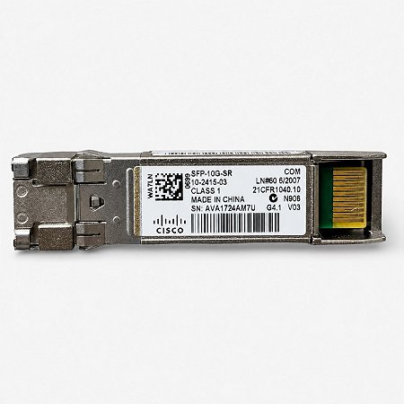 TRANSCEPTOR OPTICO SFP CISCO 10G SFP-10G-SR 400MT