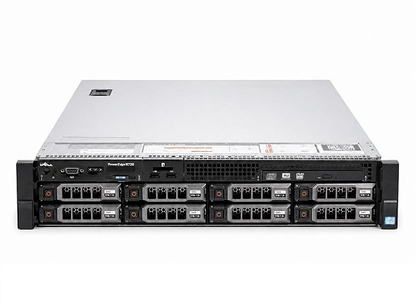 SERVIDOR DELL R720 2 XEON E5-2660 OCTACORE 128GB 8TB SAS