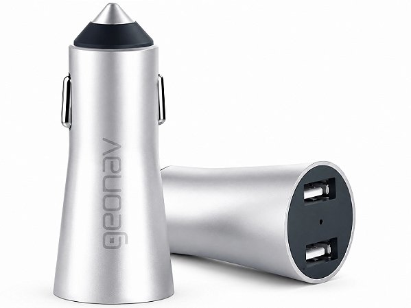 CARREGADOR VEICULAR UNIVERSAL GEONAV TURBO 17W