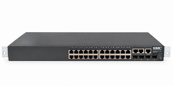SWITCH SMC / SMC8126L2 GIGABIT 10/100/1000 24 PORTAS