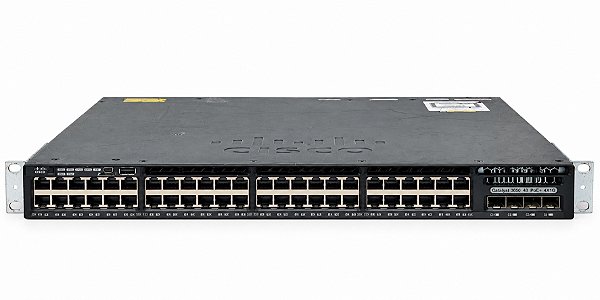 SWITCH CISCO C3560 48P GIGABIT POE + 4 SFP 10G