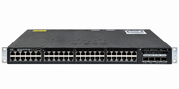 SWITCH CISCO C3560 48P GIGABIT POE+2 SFP 10G/WS-C3650-48PD-L