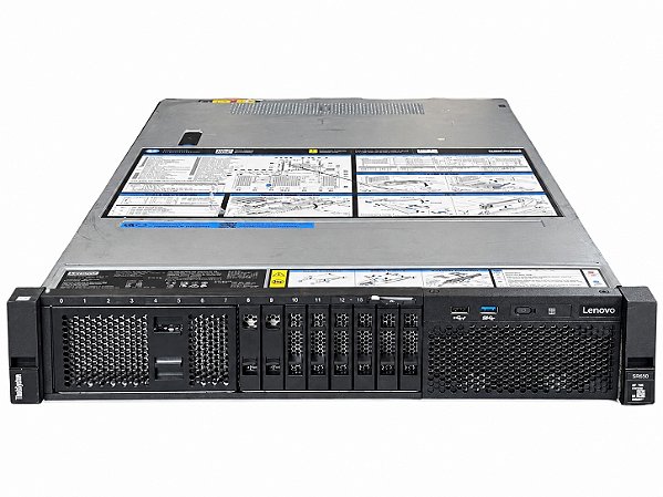 SERVIDOR LENOVO SR650 2 XEON GOLD 6242R 128GB 3.2TB SSD SAS