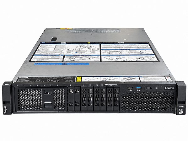 SERRVIDOR LENOVO SR650 2 XEON GOLD 6242R 128GB 2TB SSD