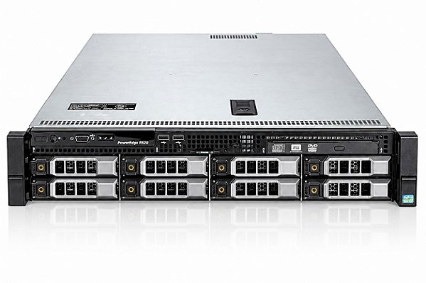 SERVIDOR DELL R520 2 XEON E5-2420 128GB 16TB SAS