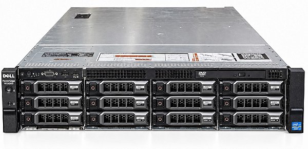 SERVIDOR DELL R720 XD 2X 2660 OCTACORE 128GB / 16TB SAS