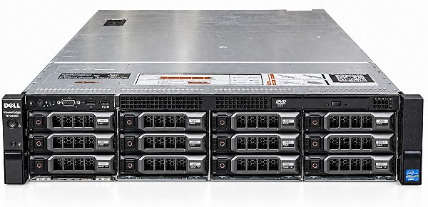 SERVIDOR DELL R720 XD 2X 2660 OCTACORE 128GB / 8TB SAS